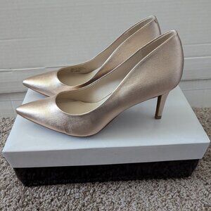 Alfani Quartz Metallic Heels Women's Size 7M